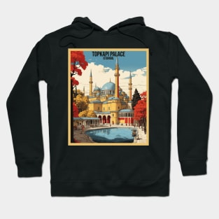 Topkapi Palace Turkey Vintage Retro Travel Tourism Hoodie